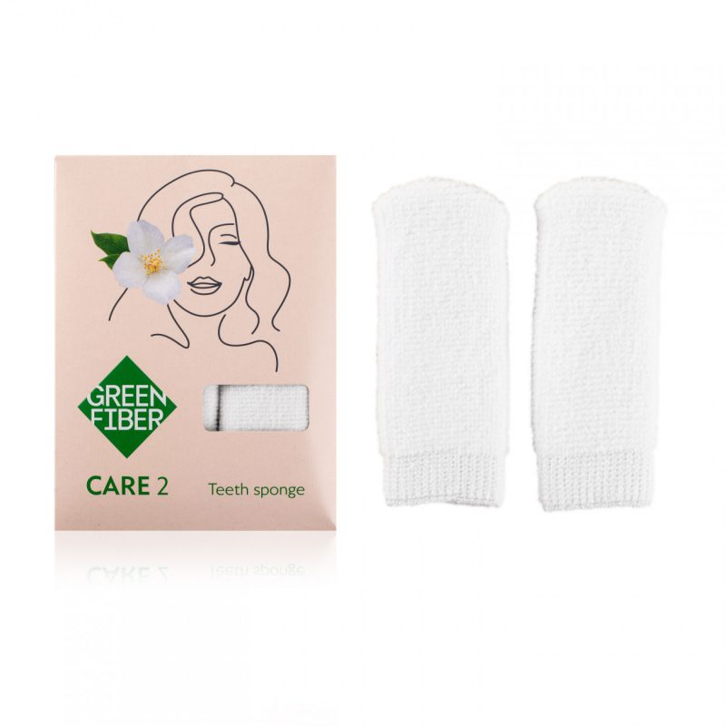 Спонж для чистки зубов Green Fiber CARE 2